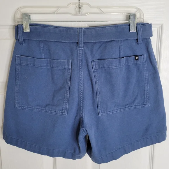 Lucky Brand Mid Rise Utility Shorts In Dark Blue Size 2 Style 7WW2013 - Picture 5 of 8